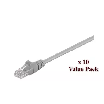 Microconnect V-UTP505VP tinklo kabelis pilkas 5 m Cat5e U/UTP (UTP)