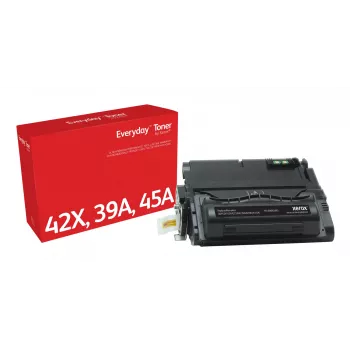 „Everyday™ Mono Toner by Xerox“ suderinamas su HP 42A 39A 45A (Q5942X/ Q1339A/ Q5945A), standartinė talpa
