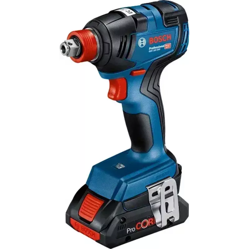 Smūginis suktuvas Bosch GDX 18V-200, 3400 aps./min., 200–350 N⋅m