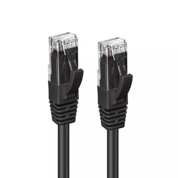 Microconnect UTP610S tinklo kabelis, juodas, 10 m, Cat6 U/UTP (UTP)