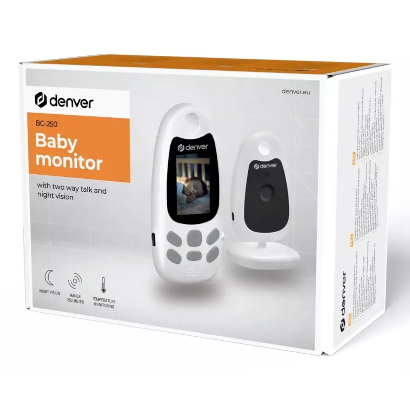 Apsaugos kamera DENVER Baby Monitoring System BC-250 HD