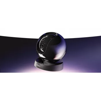 Imou Rex 3D 5MP-R1 H.265 Wi-Fi P&T kamera, IP apsaugos kamera, vidaus, laidinė ir belaidė, Amazon Alexa ir Google Assistant, lubų/sienos/stalo, juoda