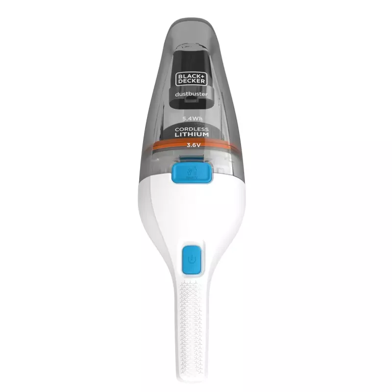 Rankinis dulkių siurblys Juoda & Decker NVC115JL-QW, be maišelio, 0,325 l, 3,6 V Li-Ion 1,5 Ah, iki 9 min. veikimo, 529 g