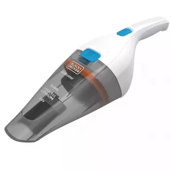 Rankinis dulkių siurblys Juoda & Decker NVC115JL-QW, be maišelio, 0,325 l, 3,6 V Li-Ion 1,5 Ah, iki 9 min. veikimo, 529 g