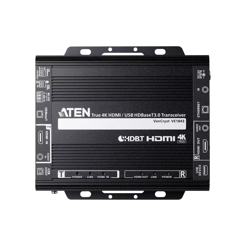 AV kartotuvas ATEN True 4K HDMI / USB HDBaseT 3.0 siųstuvas-imtuvas 4096 x 2160