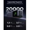 Ugreen 20000mAh 130W greitojo įkrovimo išorinė baterija Lithium pilka
