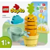 Žaislų rinkinys LEGO Duplo 10981 Auganti morka — interaktyvus ikimokyklinio amžiaus statybos žaidimų rinkinys