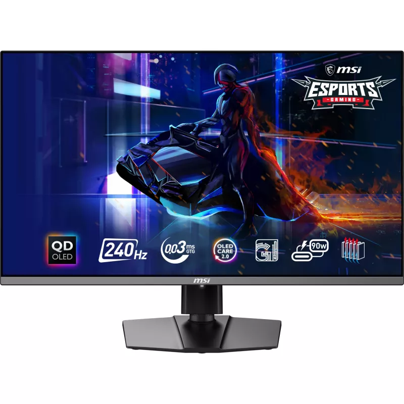 MSI MPG 321URX QD-OLED kompiuterio monitorius 80 cm (31,5 colio) 3840 x 2160 pikselių 4K Ultra HD juodas