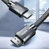 HDMI laidas UGREEN UGR363 2 m, juodas, svoris 0,4 kg
