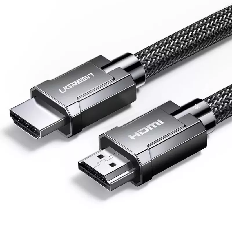 HDMI laidas UGREEN UGR363 2 m, juodas, svoris 0,4 kg
