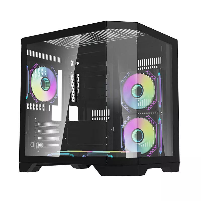Kompiuterio korpusas Darkflash FT350 ATX Juodas