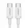 USB-C į USB-C kabelis UGREEN UGR1120WHT 2 m, baltas