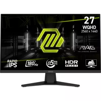 MSI MAG 274QF X24 kompiuterio monitorius 68,6 cm (27 colių) 2560 x 1440 pikselių Wide Quad HD LCD juodas