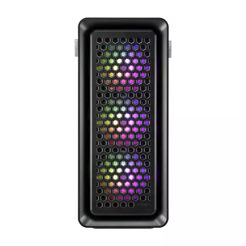FSP CUT593A korpusas Full Tower mITX, mATX, ATX, E-ATX juodas ARGB