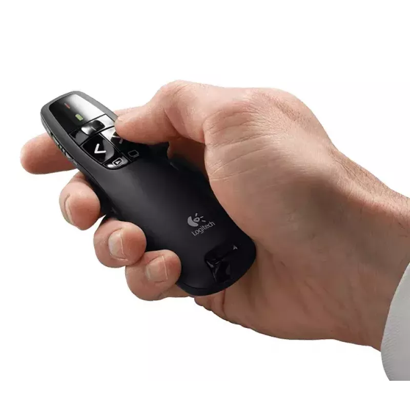 Belaidis pristatymų valdiklis Logitech R400, USB, 910-001357, 910-001356