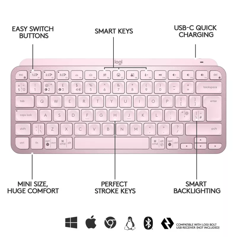 Klaviatūra Logitech MX Keys Mini