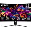 MSI MPG 321CURX QD-OLED kompiuterio monitorius 80 cm (31,5 colio) 3840 x 2160 pikselių 4K Ultra HD juodas