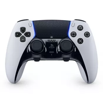 Žaidimų pultas Sony DualSense Edge, skirtas PlayStation 5 — laidinis ir belaidis (Bluetooth/USB), juodas/baltas