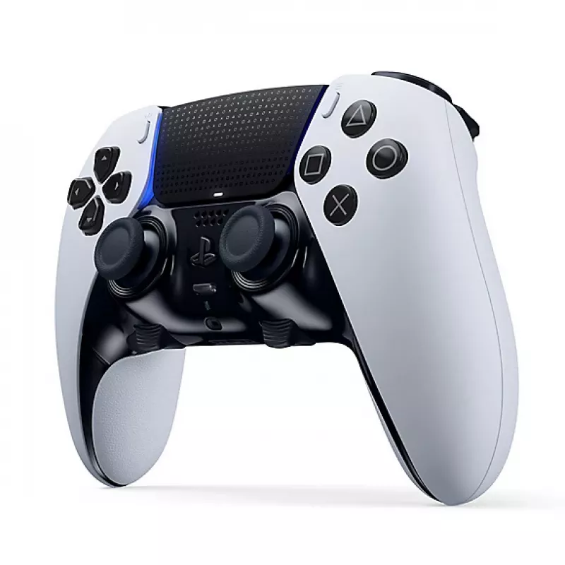 Žaidimų pultas Sony DualSense Edge, skirtas PlayStation 5 — laidinis ir belaidis (Bluetooth/USB), juodas/baltas