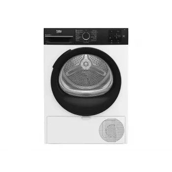 BEKO džiovyklė | BM3T37249WBB | Energijos efektyvumo klasė C | Įkrovimas iš priekio | 7 kg | Skaitmeninis | Gylis 54,5 cm | Balta