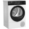 BEKO džiovyklė | BM3T37249WBB | Energijos efektyvumo klasė C | Įkrovimas iš priekio | 7 kg | Skaitmeninis | Gylis 54,5 cm | Balta