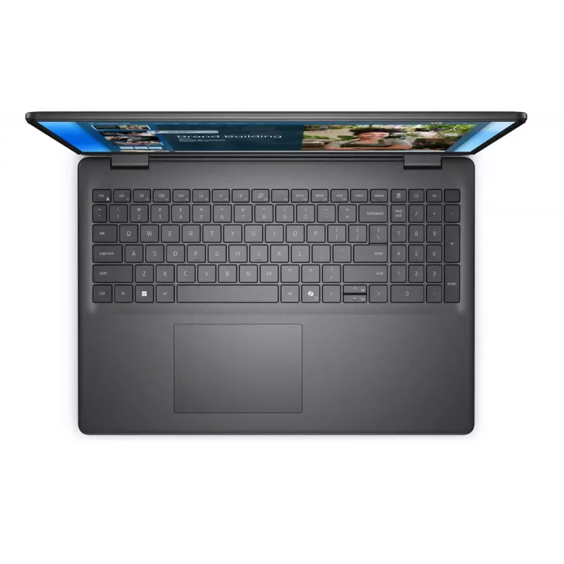 Laptop Dell 16 DC16250 — 16 colių 2K (1920×1200) anti-glare, Intel Core i5-120U, 16GB DDR5, 1TB SSD, Intel Graphics, Windows 11 Pro, apšviesta angliška klaviatūra
