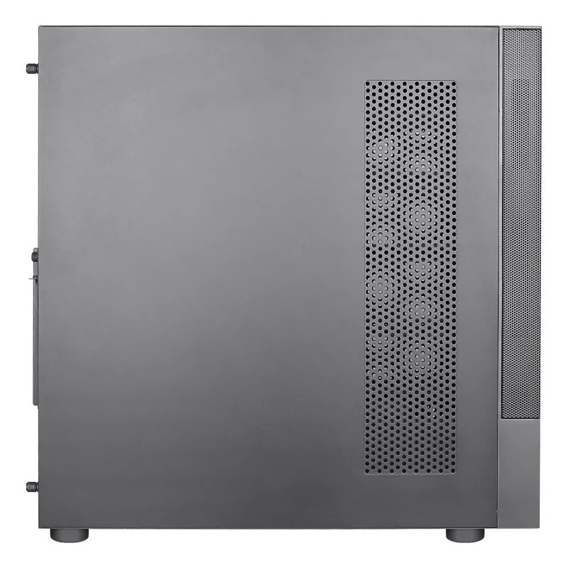 Aerocool CIPHERBKV1 PC ATX korpusas, vertikalus GPU montavimas, priekinė tinklelio panelė, juodas