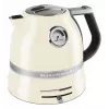 Elektrinis virdulys KITCHENAID 1,5 l 2400 W, kreminės spalvos, 7 temperatūros nustatymai, nerūdijančio plieno korpusas