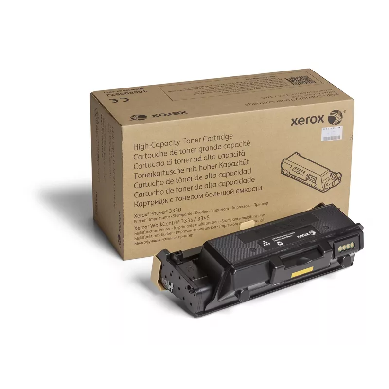 Originali Xerox Phaser® 3330, WorkCentre® 3300 serijos juoda didelės talpos dažų kasetė (8500 puslapių) – 106R03622