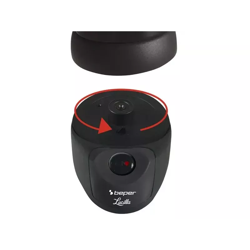 Espresso kavos aparatas Beper 3 puodeliams BC.040N