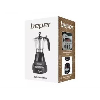 Espreso aparatas Beper 3 puodeliai BC.041N
