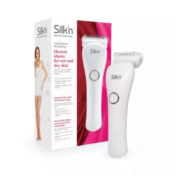 Silk'n LadyShave drėgnam ir sausam naudojimui moterų skustuvas LSW1PE1002
