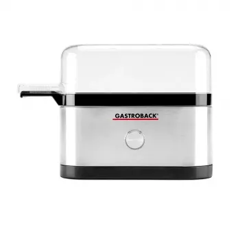 Kiaušinių viryklė Gastroback Design Mini 3 vnt. 350 W Juoda Nerūdijantis plienas