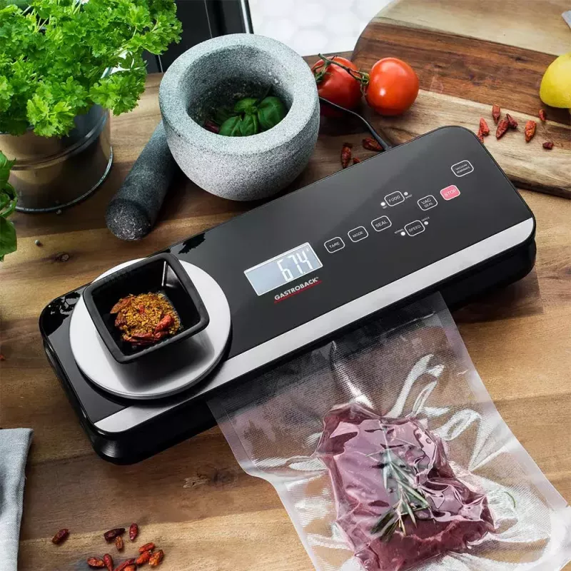 Vakuuminis sandariklis Gastroback Design Advanced Scale Pro Juoda