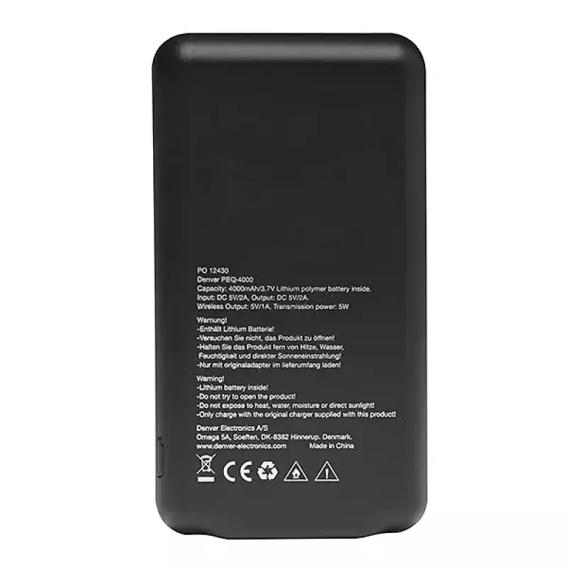 Nešiojama baterija Denver PBQ-4000 4000 mAh