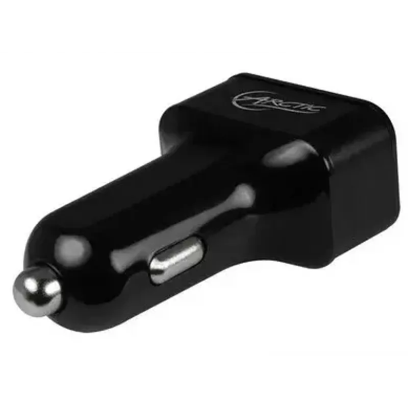 ARCTIC automobilinis įkroviklis 7200 - 3 prievadų USB automobilinis įkroviklis