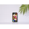 Išmaniojo telefono dėklas iKins iPhone XS/S — Cherry Blossom White dizainas, apsauginis kietas apvalkalas