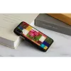 Išmaniojo telefono dėklas iKins iPhone XS/S — Cherry Blossom White dizainas, apsauginis kietas apvalkalas