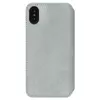 Dėklas-knygelė Krusell Broby 4 Card SlimWallet, skirtas iPhone X/XS, pilkas