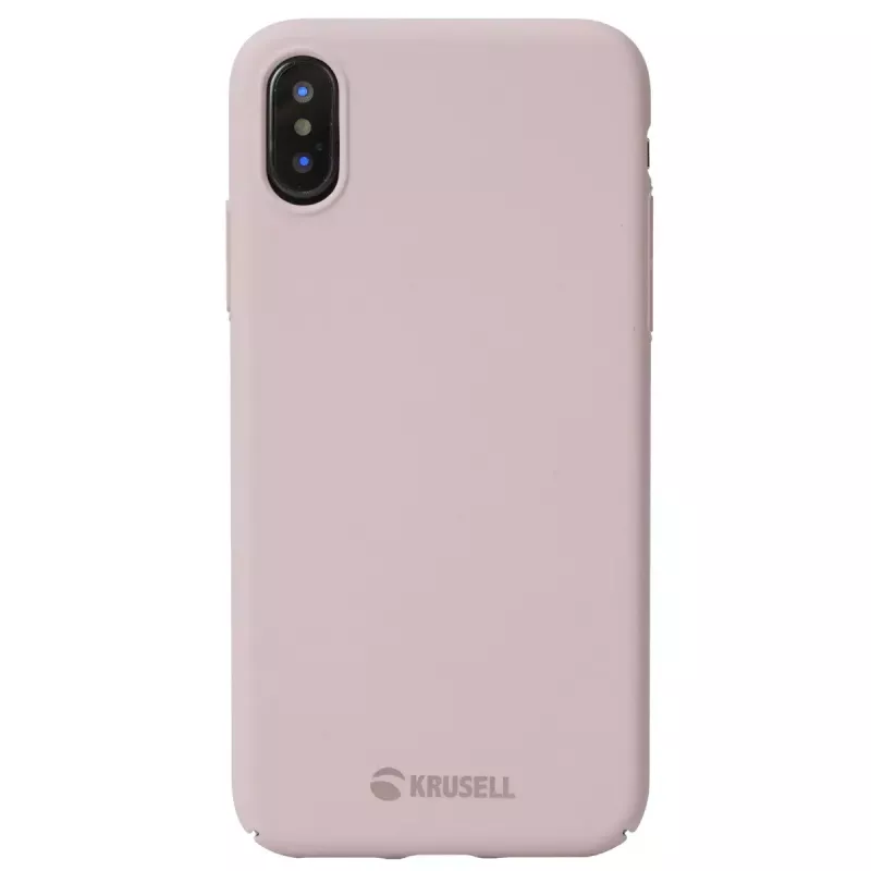 Dėklas Krusell iPhone X/XS rožinis