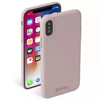 Dėklas Krusell iPhone X/XS rožinis