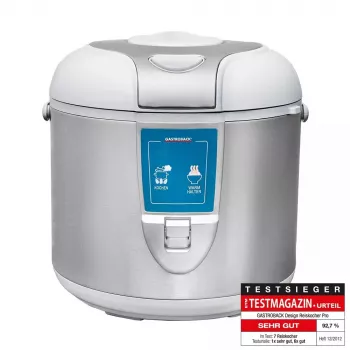 Ryžių viryklė Gastroback Design Pro 5L 700W Sidabrinė Balta
