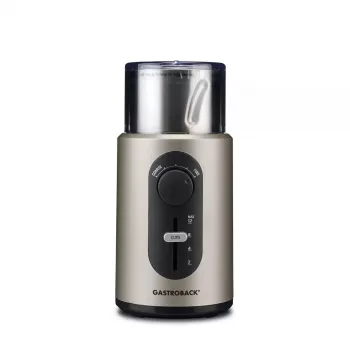Kavos malūnėlis Gastroback Design Basic 200 W juodas metalinis