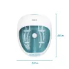 HoMedics FS-250-EU pėdų vonelė, mėlyna, balta