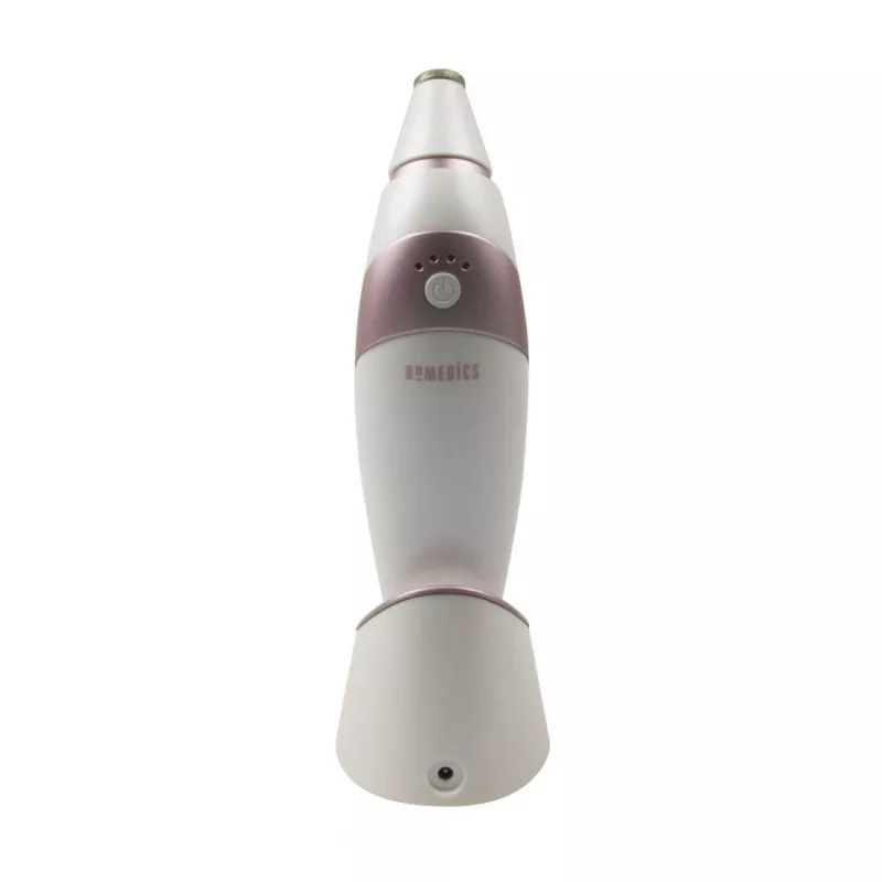 HoMedics Radiance odos priežiūros prietaisas Odos vakuuminė mikrodermabrazija Rožinio aukso, Balta
