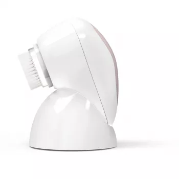 HoMedics FAC-600-EU veido valymo šepetėlis Pulsacinis Rožinis auksas, Balta Baterija