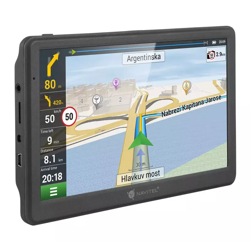 Navigator Navitel MS700 Fixed 17.8 cm (7 inch) TFT Touchscreen Juoda