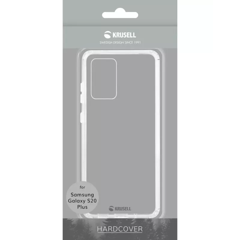 Dangtelis Krusell Essentials Samsung Galaxy S20+ 6,7 colio skaidrus