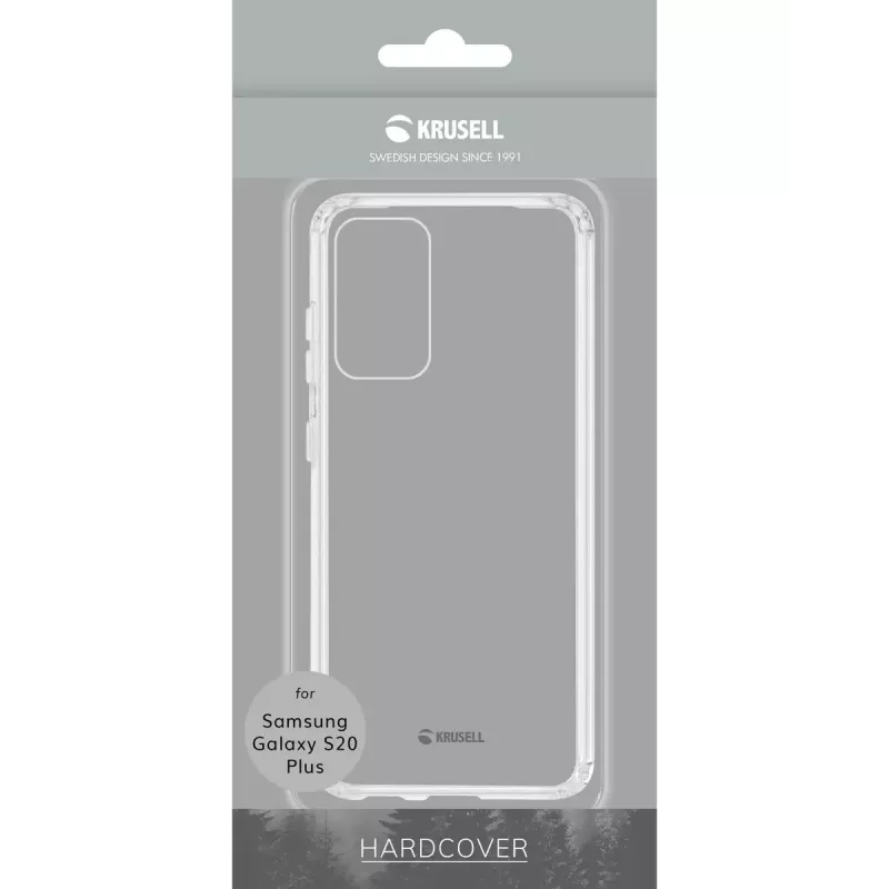 Dangtelis Krusell Essentials Samsung Galaxy S20+ 6,7 colio skaidrus