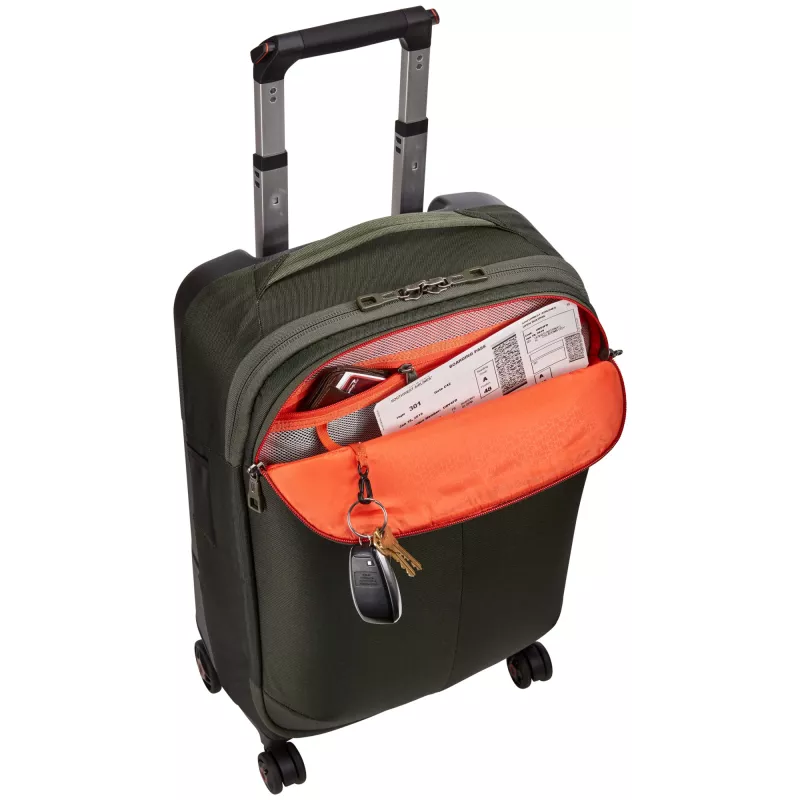 Thule Subterra TSRS-322 Dark Forest Spinner Juoda 33 L Nailonas, Polikarbonatas